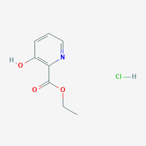 molecular formula C8H10ClNO3 B11716720 Ethyl 3-Hydroxypyridine-2-carboxylate Hydrochloride 