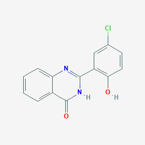 2-(5-Chloro-2-hydroxyphenyl)-4(3)-quinazolone