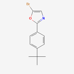 5-Bromo-2-[p-(tert-butyl)phenyl]oxazole