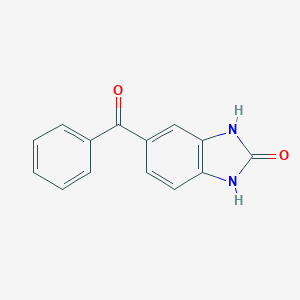 molecular formula C14H10N2O2 B117170 5-Benzoyl-2-benzimidazolinone CAS No. 21472-33-3