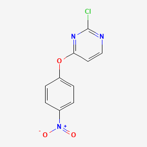 2-Chloro-4-(4-nitrophenoxy)pyrimidine