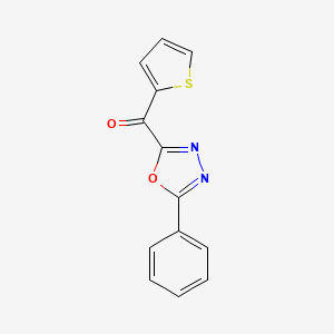 2-(2-Thienylcarbonyl)-5-phenyl-1,3,4-oxadiazole