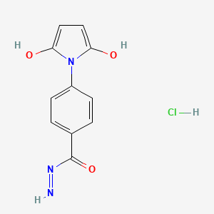 4-(2,5-Dioxo-2,5-dihydro-1H-pyrrol-1-YL)benzohydrazide hydrochloride