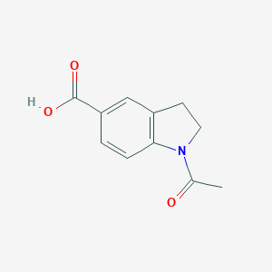 molecular formula C11H11NO3 B117178 1-Acetylindoline-5-carboxylic acid CAS No. 153247-93-9