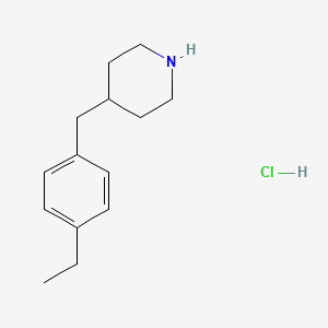 4-(4-Ethyl-benzyl)-piperidine hydrochloride