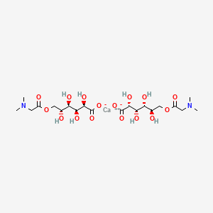 molecular formula C20H40CaN2O8+2 B1171861 Calcium pangamate CAS No. 11041-98-8