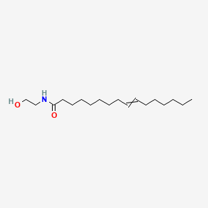 molecular formula C18H35NO2 B11718791 N-(2-Hydroxyethyl)hexadec-9-enamide 