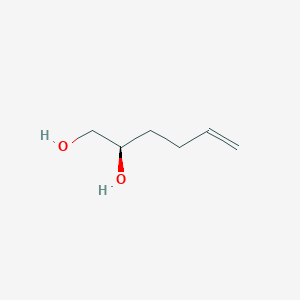 molecular formula C6H12O2 B11718977 (2R)-hex-5-ene-1,2-diol 