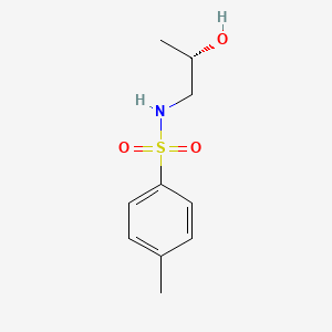 molecular formula C10H15NO3S B11718990 N-[(2S)-2-hydroxypropyl]-4-methylbenzene-1-sulfonamide 
