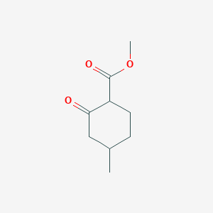 molecular formula C9H14O3 B11719013 Methyl 4-methyl-2-oxocyclohexane-1-carboxylate 