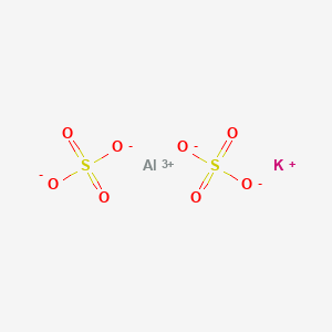molecular formula AlH2KO4S B1171926 Aluminum potassium sulfate CAS No. 15007-61-1