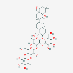 molecular formula C54H90O22 B117193 Songarosaponin B CAS No. 141544-47-0
