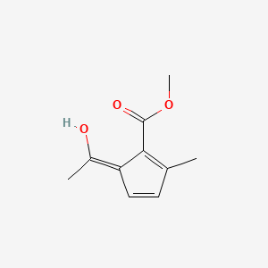 molecular formula C8H4O8Pb B1171942 methyl (5Z)-5-(1-hydroxyethylidene)-2-methylcyclopenta-1,3-diene-1-carboxylate CAS No. 14374-52-8
