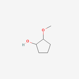 molecular formula C6H12O2 B11719428 2-Methoxycyclopentan-1-ol CAS No. 13051-91-7