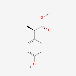 molecular formula C10H12O3 B11719467 Methyl (R)-2-(4-Hydroxyphenyl)propanoate 