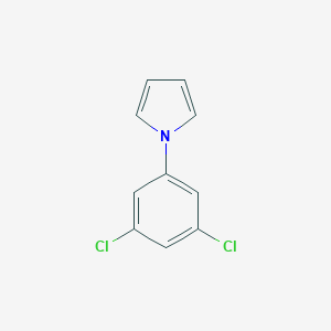 molecular formula C10H7Cl2N B117195 1-(3,5-dichlorophenyl)-1H-pyrrole CAS No. 154458-86-3
