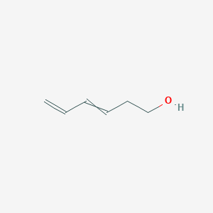 molecular formula C6H10O B11719539 Hexa-3,5-dien-1-OL 
