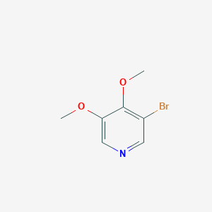 molecular formula C7H8BrNO2 B11720294 3-Bromo-4,5-dimethoxypyridine 
