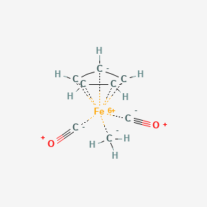 molecular formula C8H8FeO2 B1172037 Iron,methyldicarbonyl-pi-cyclopentadienyl CAS No. 12080-06-7