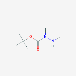molecular formula C7H16N2O2 B11720451 N,N'-Dimethyl(tert-butoxy)carbohydrazide 