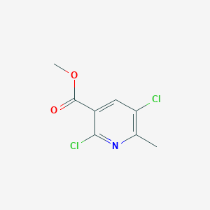 molecular formula C8H7Cl2NO2 B11720452 Methyl 2,5-dichloro-6-methylnicotinate 