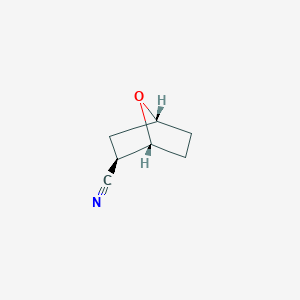 molecular formula C7H9NO B11720717 (1R,2R,4R)-7-oxabicyclo[2.2.1]heptane-2-carbonitrile 