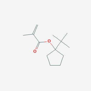 molecular formula C13H22O2 B11721289 1-(tert-Butyl)cyclopentyl methacrylate 
