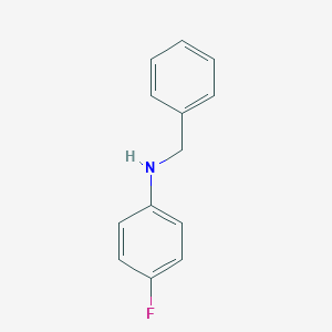 molecular formula C13H12FN B117221 N-benzyl-4-fluoroaniline CAS No. 370-77-4