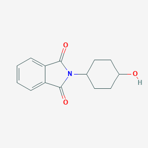 molecular formula C14H15NO3 B117226 2-(反式-4-羟基环己基)异吲哚啉-1,3-二酮 CAS No. 99337-98-1