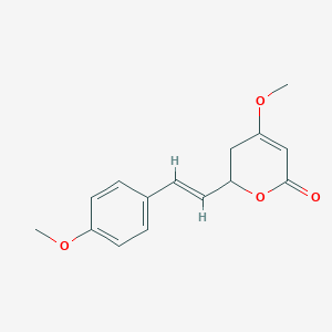 molecular formula C15H16O4 B117240 5,6-二羟基杨贡酮 CAS No. 3328-60-7