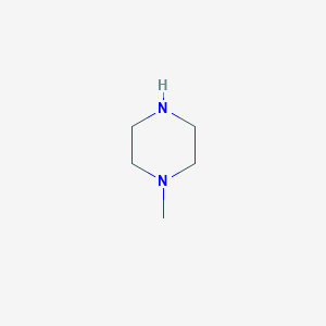 molecular formula C5H12N2 B117243 1-Methylpiperazine CAS No. 109-01-3