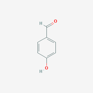 molecular formula C7H6O2 B117250 4-Hydroxybenzaldehyde CAS No. 123-08-0