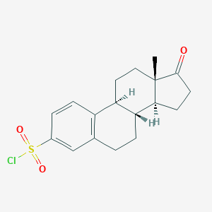 molecular formula C18H21ClO3S B117252 1,3,5-Eto-17-oscl CAS No. 148259-10-3