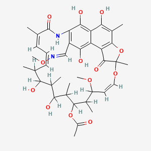 Rifamycin, 3-[(methoxyimino)methyl]-