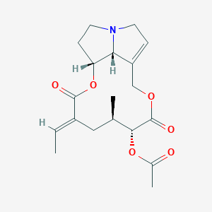 molecular formula C19H25NO6 B1172564 Crotastriatine CAS No. 11051-94-8