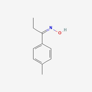 molecular formula C10H13NO B11725758 N-[1-(4-methylphenyl)propylidene]hydroxylamine 