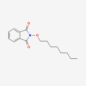 molecular formula C16H21NO3 B11725791 2-(Octyloxy)isoindoline-1,3-dione 