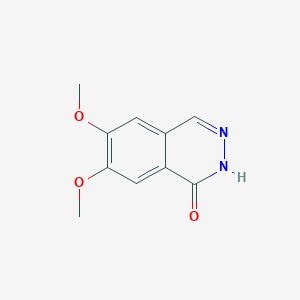 molecular formula C10H10N2O3 B117259 6,7-Dimethoxyphthalazin-1(2H)-one CAS No. 4821-88-9