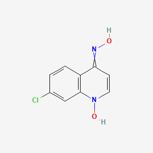 molecular formula C13H15N B1172597 N-(7-chloro-1-hydroxyquinolin-4-ylidene)hydroxylamine CAS No. 13442-12-1