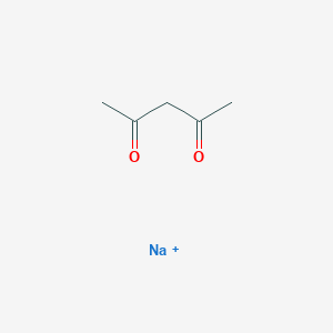 molecular formula C5H8NaO2+ B11726117 Sodium pentane-2,4-dione 