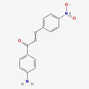 molecular formula C15H12N2O3 B11727169 4'-Amino-4-nitrochalcone 
