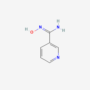 molecular formula C6H7N3O B11727771 3-Pyridylamide oxime CAS No. 849833-59-6