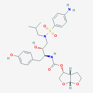 molecular formula C27H37N3O8S B117285 4-Hydroxy Darunavir CAS No. 313682-97-2