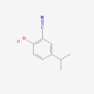 molecular formula C10H11NO B117286 2-羟基-5-异丙基苯甲腈 CAS No. 143912-49-6