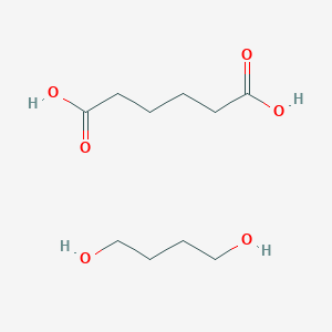 molecular formula C10H20O6 B011729 己二酸，与 1,4-丁二醇的聚合物 CAS No. 25103-87-1