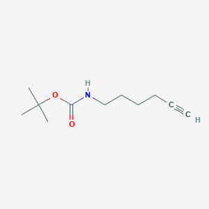 molecular formula C11H19NO2 B117295 Tert-butyl hex-5-yn-1-ylcarbamate CAS No. 151978-58-4