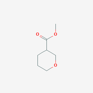 molecular formula C7H12O3 B117299 Methyl tetrahydro-2H-pyran-3-carboxylate CAS No. 159358-48-2