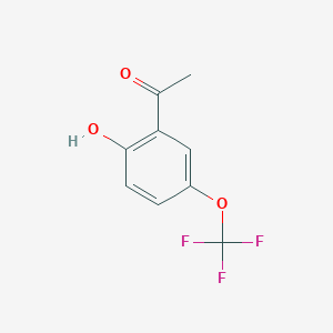 molecular formula C9H7F3O3 B117303 2'-羟基-5'-(三氟甲氧基)苯乙酮 CAS No. 146575-64-6
