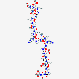 molecular formula C123H195N31O39 B011732 CS1 Peptide CAS No. 107978-77-8