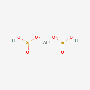 molecular formula AlH6O9Si3+3 B1173365 Pyrophyllite (AlH(SiO3)2) CAS No. 12269-78-2